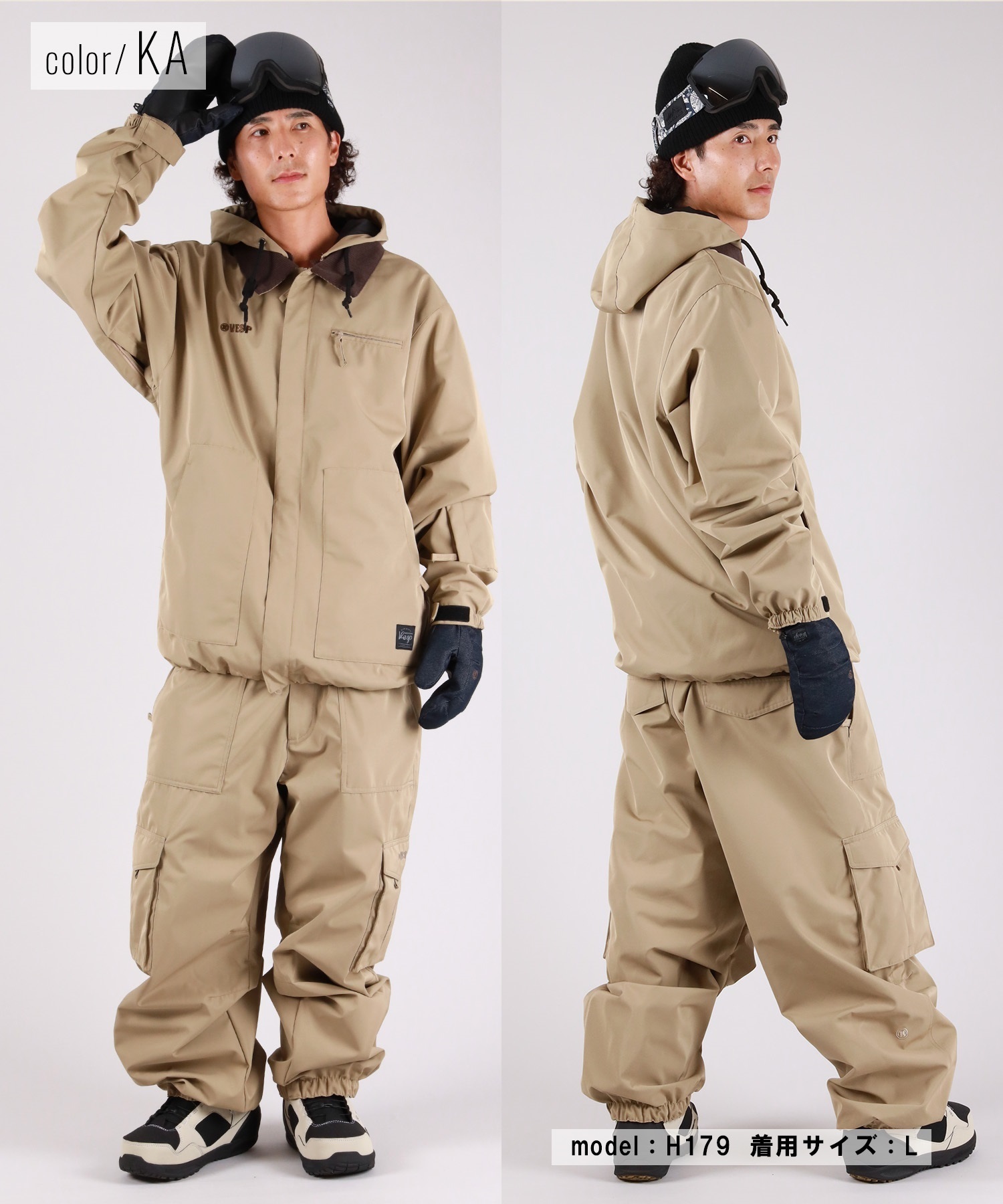 2526】VESP べスプ スノーボード ウェア パンツ ユニセックス VPMP1059