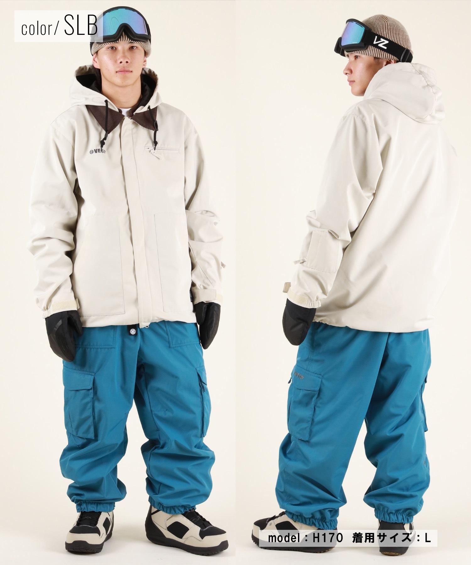 2526】VESP べスプ スノーボード ウェア パンツ ユニセックス VPMP1059