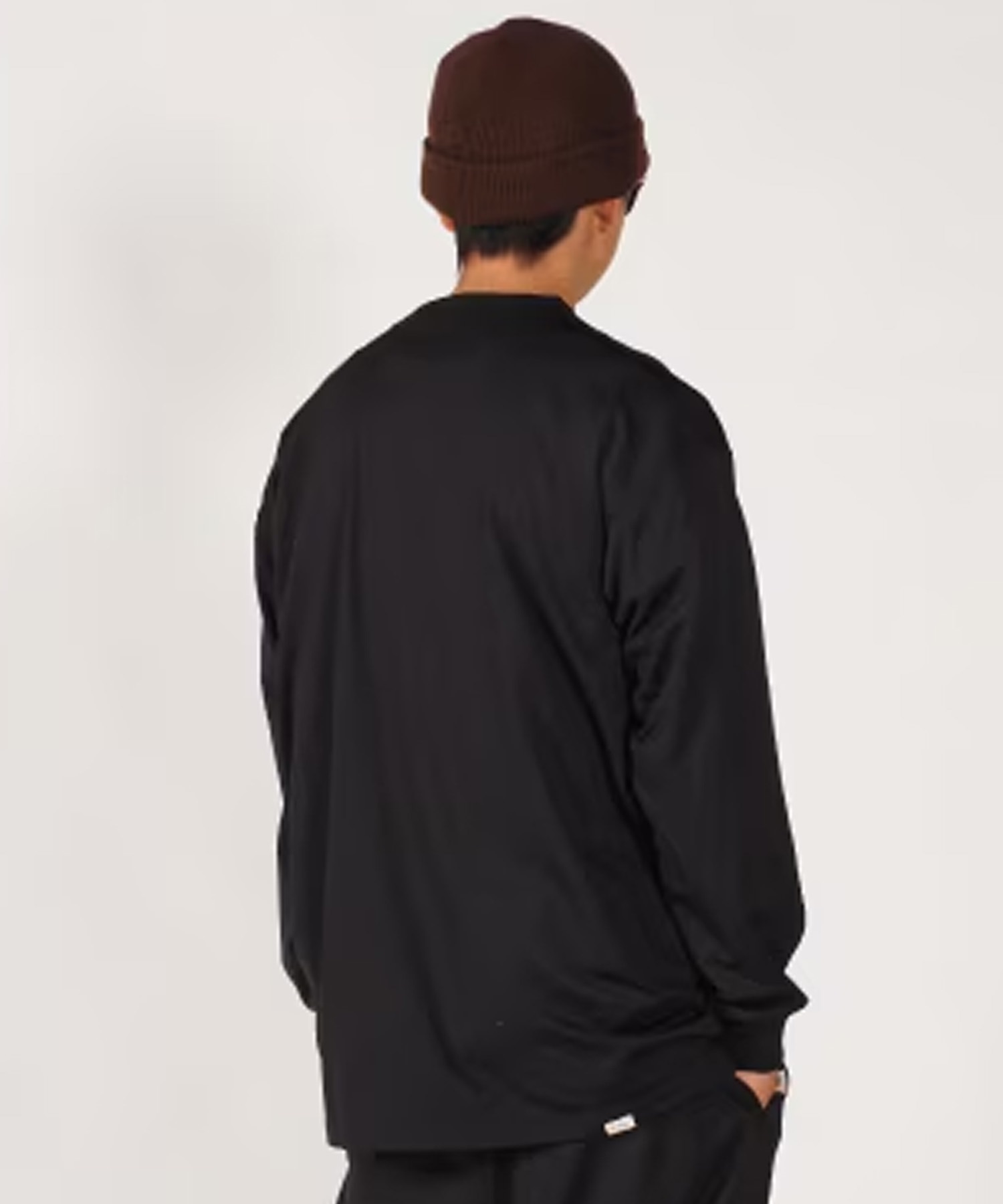 VESP べスプ Hot Spring Long Tee VPMU1002A スノーボード インナーウェア トップス 長袖 Tシャツ ロンT ユニセックス ムラサキスポーツ 25-26モデル(BK-S)