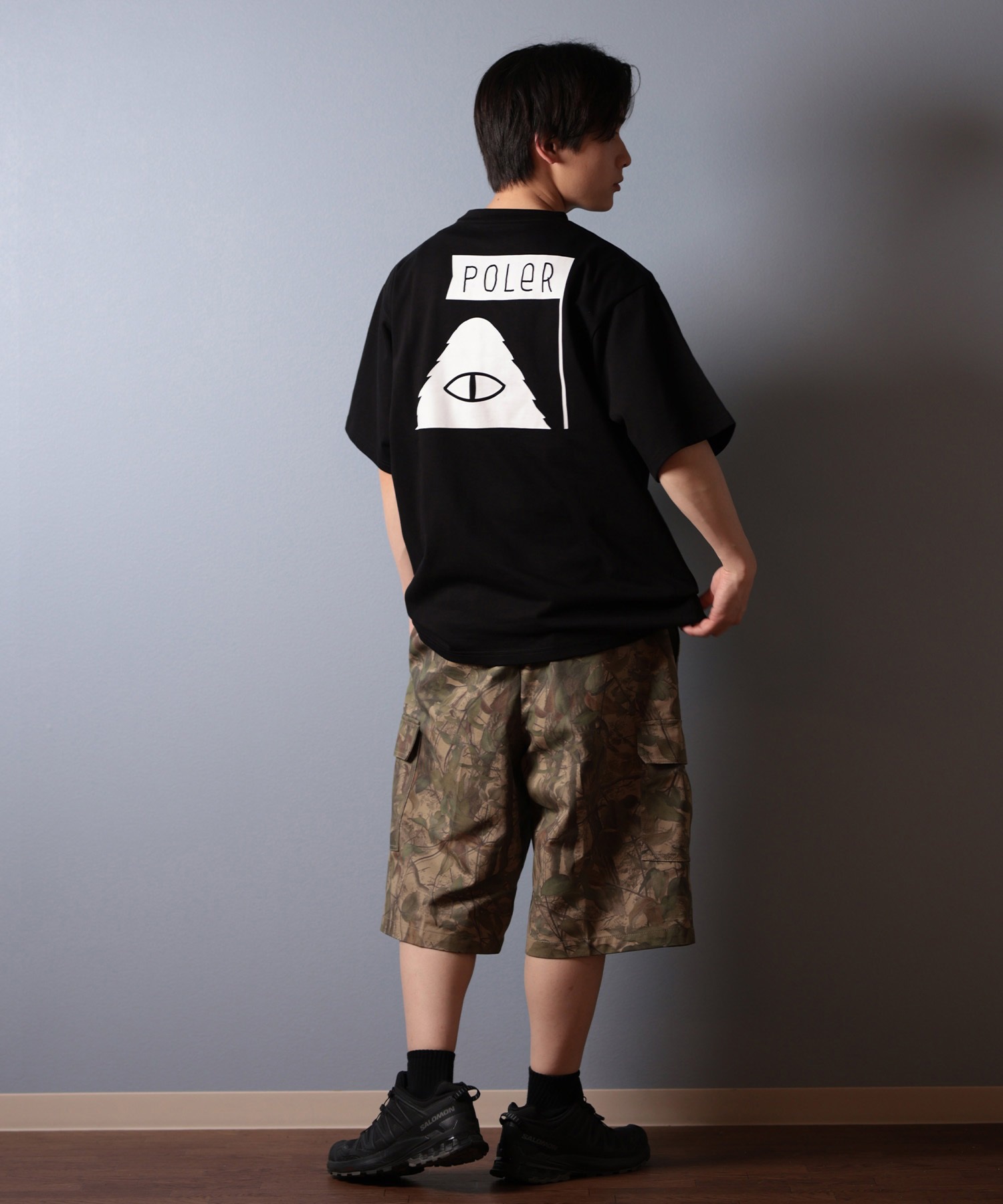 POLER ポーラー 半袖 Tシャツ メンズ ビッグシルエット 吸湿速乾