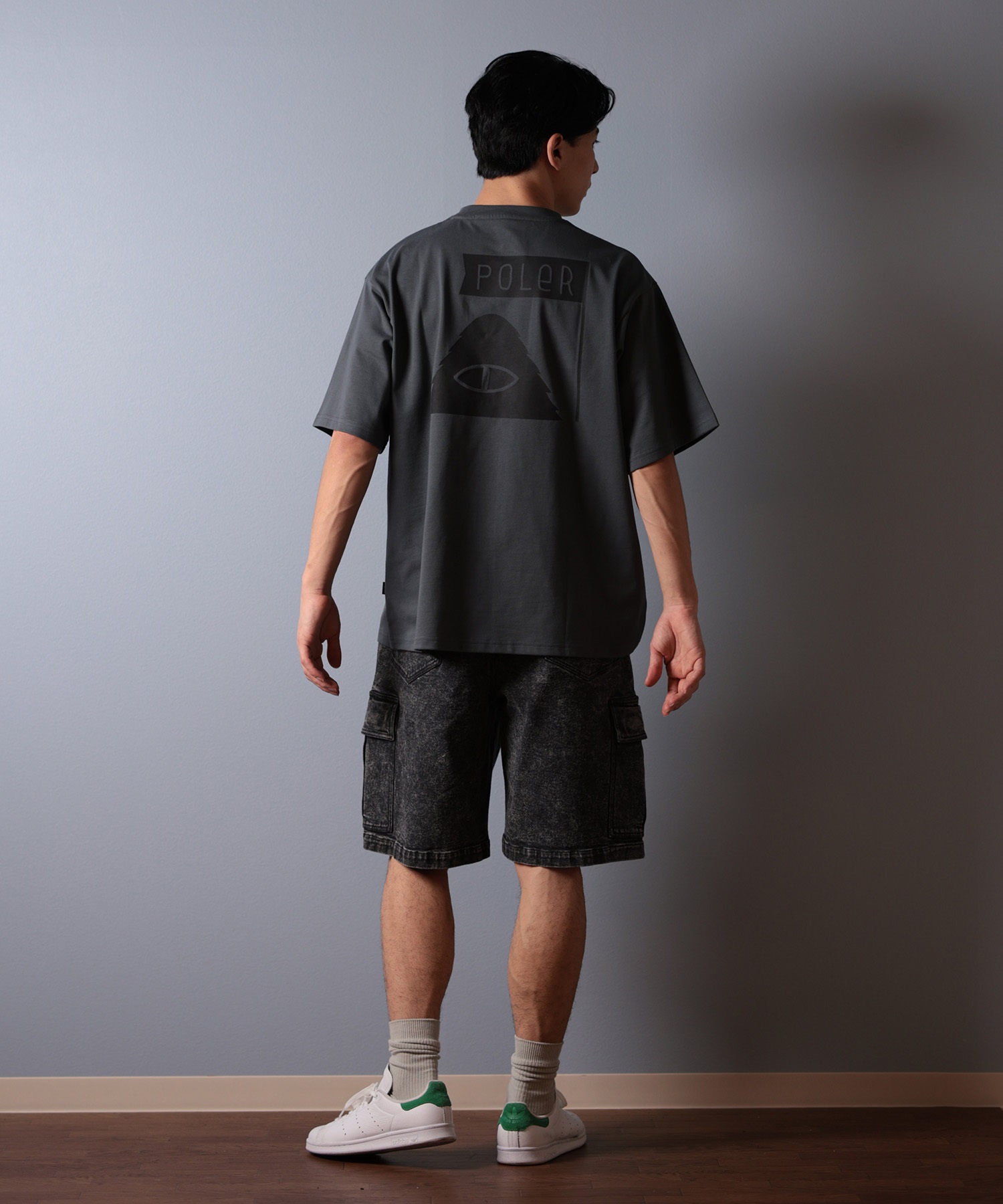 POLER ポーラー 半袖 Tシャツ メンズ ビッグシルエット 吸湿速乾