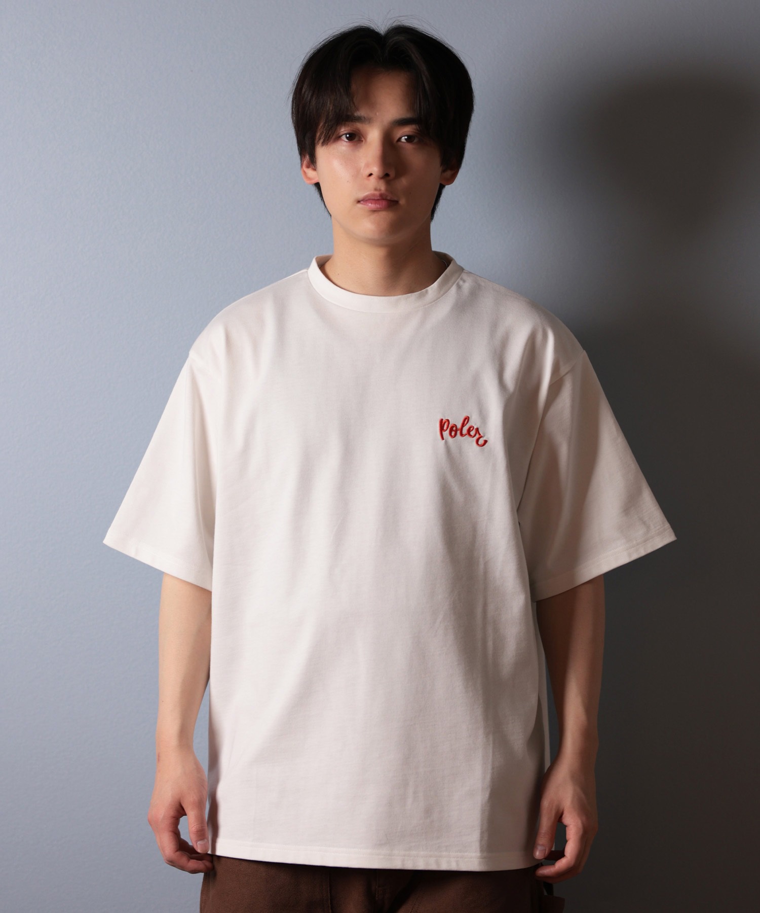POLER ポーラー 半袖 Tシャツ メンズ ビッグシルエット 吸湿速乾