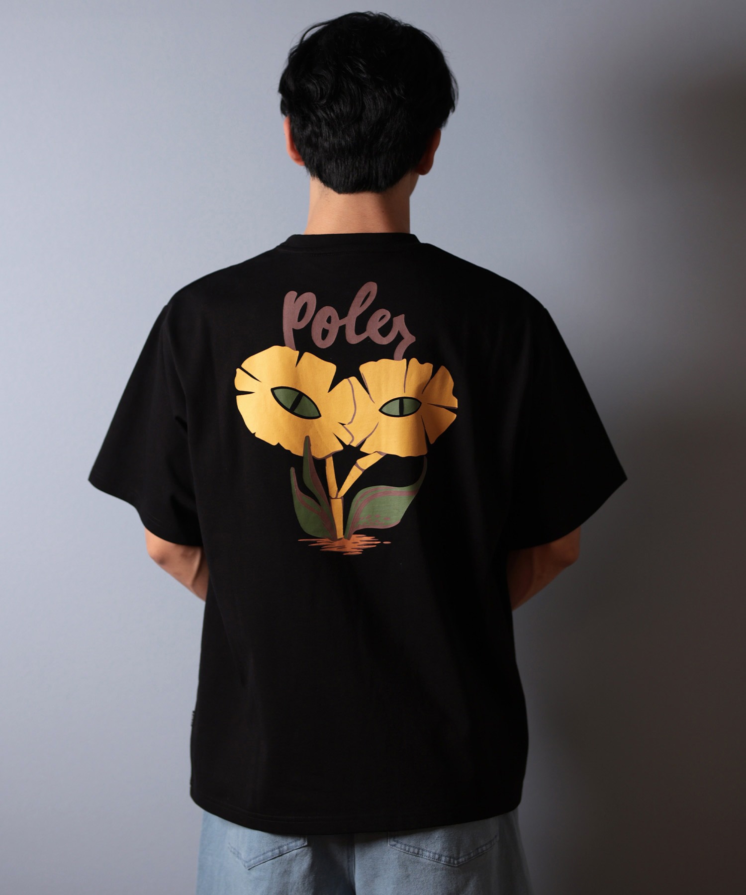 POLER ポーラー 半袖 Tシャツ メンズ ビッグシルエット 吸湿速乾