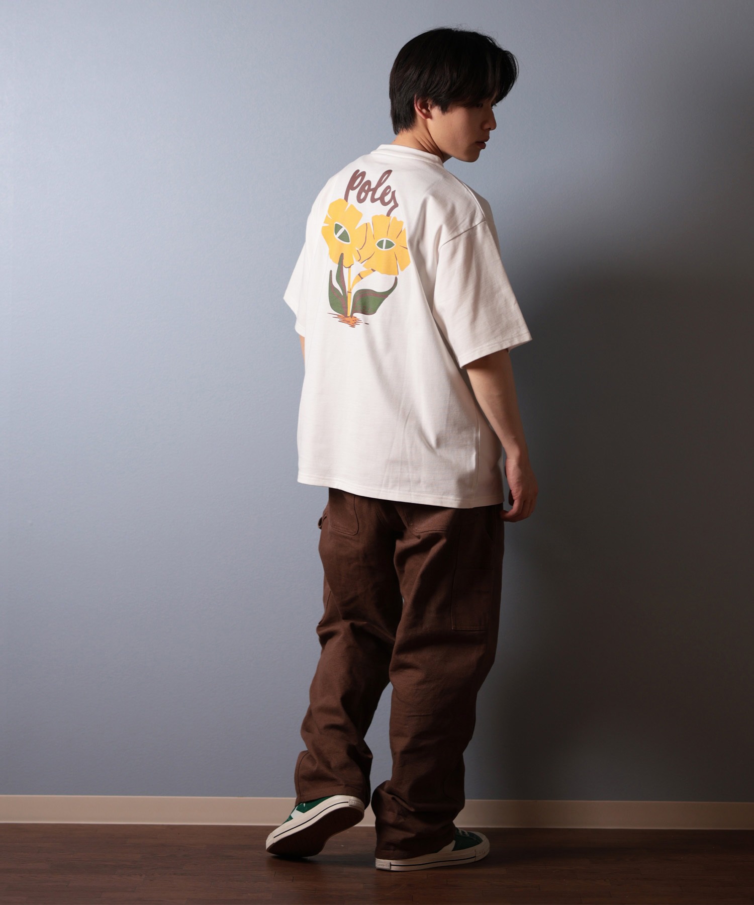 POLER ポーラー 半袖 Tシャツ メンズ ビッグシルエット 吸湿速乾