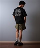 POLER ポーラー 水着 ラッシュガード 半袖 Tシャツ メンズ バックプリント 水陸両用 UVカット 259MCV0020 ムラサキスポーツ限定(WHT-M)