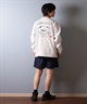 POLER ポーラー 水着 ラッシュガード 長袖 Tシャツ ロンT メンズ バックプリント 水陸両用 UVカット 259MCV0022 ムラサキスポーツ限定(BLK-M)
