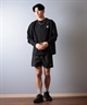 POLER ポーラー 水着 ラッシュガード 長袖 Tシャツ ロンT メンズ バックプリント 水陸両用 UVカット 259MCV0022 ムラサキスポーツ限定(BLK-M)
