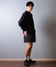 POLER ポーラー 水着 ラッシュガード 長袖 Tシャツ ロンT メンズ バックプリント 水陸両用 UVカット 259MCV0022 ムラサキスポーツ限定(BLK-M)