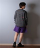 POLER ポーラー 水着 ラッシュガード 長袖 Tシャツ ロンT メンズ バックプリント 水陸両用 UVカット 259MCV0022 ムラサキスポーツ限定(BLK-M)