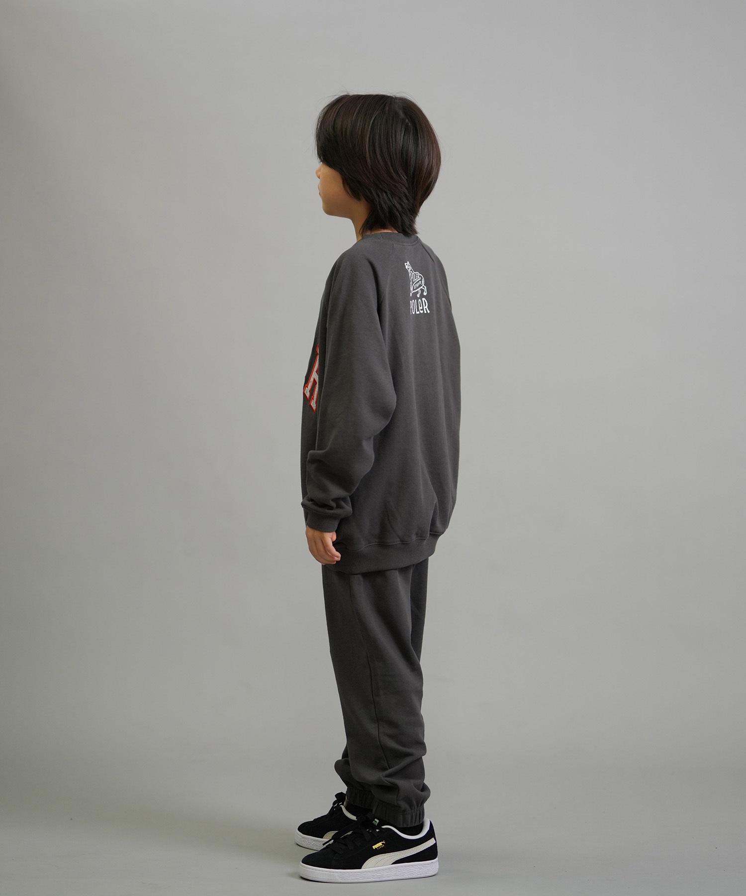 POLER ポーラー トレーナー スウェット キッズ ジュニア 子供 クルー
