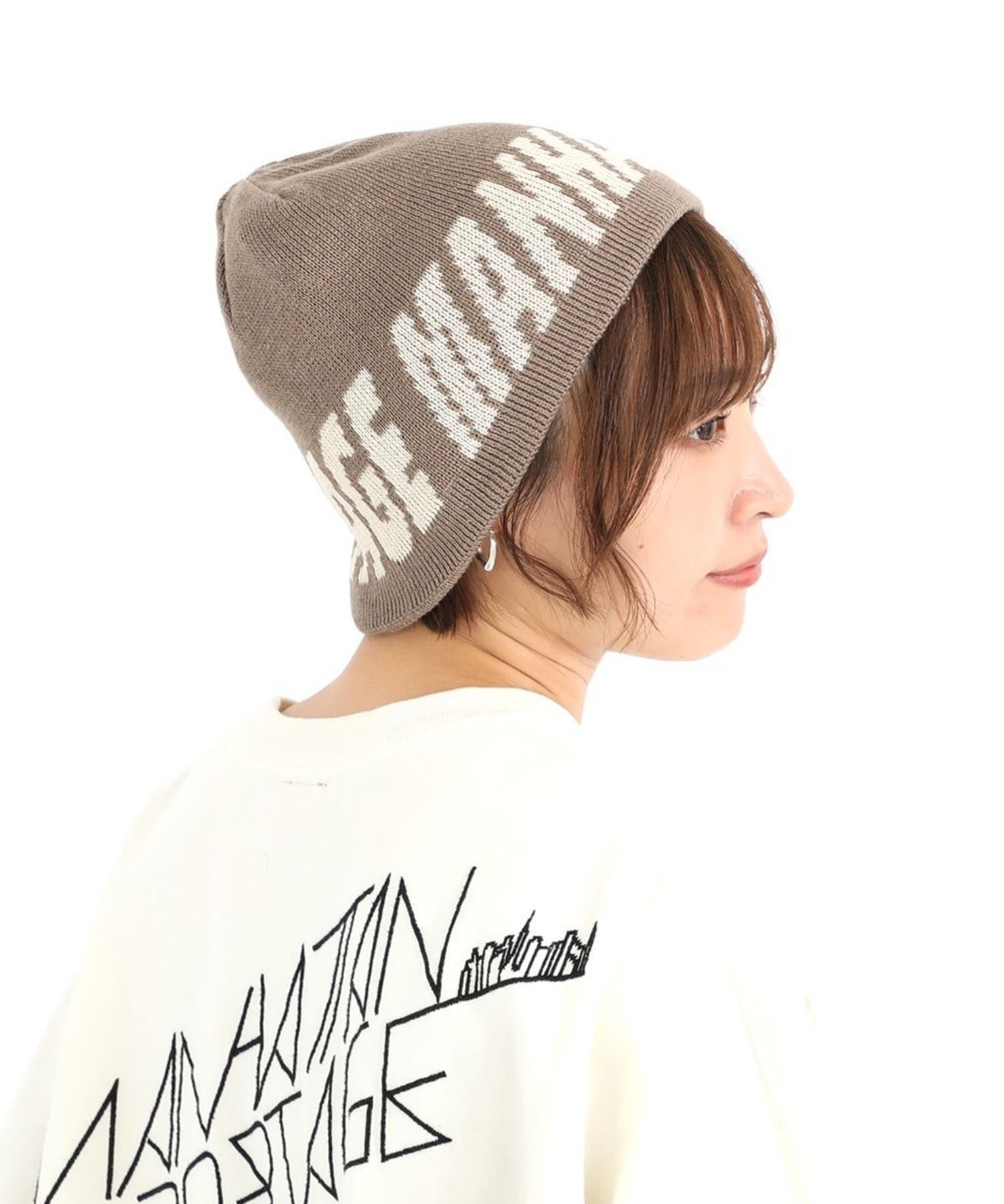 Manhattan Portage マンハッタンポーテージ ニット帽 ビーニー ニット