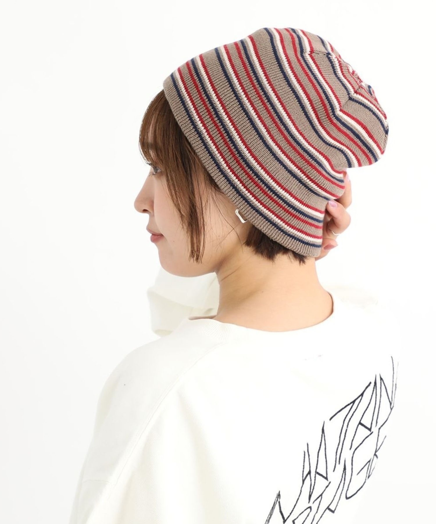 Manhattan Portage マンハッタンポーテージ ニット帽 ビーニー ニット