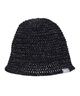 MEI メイ ハット 帽子 ニットハット KNIT HAT ラメニット帽 251099605(WHITE-58cm)