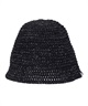 MEI メイ ハット 帽子 ニットハット KNIT HAT ラメニット帽 251099605(WHITE-58cm)