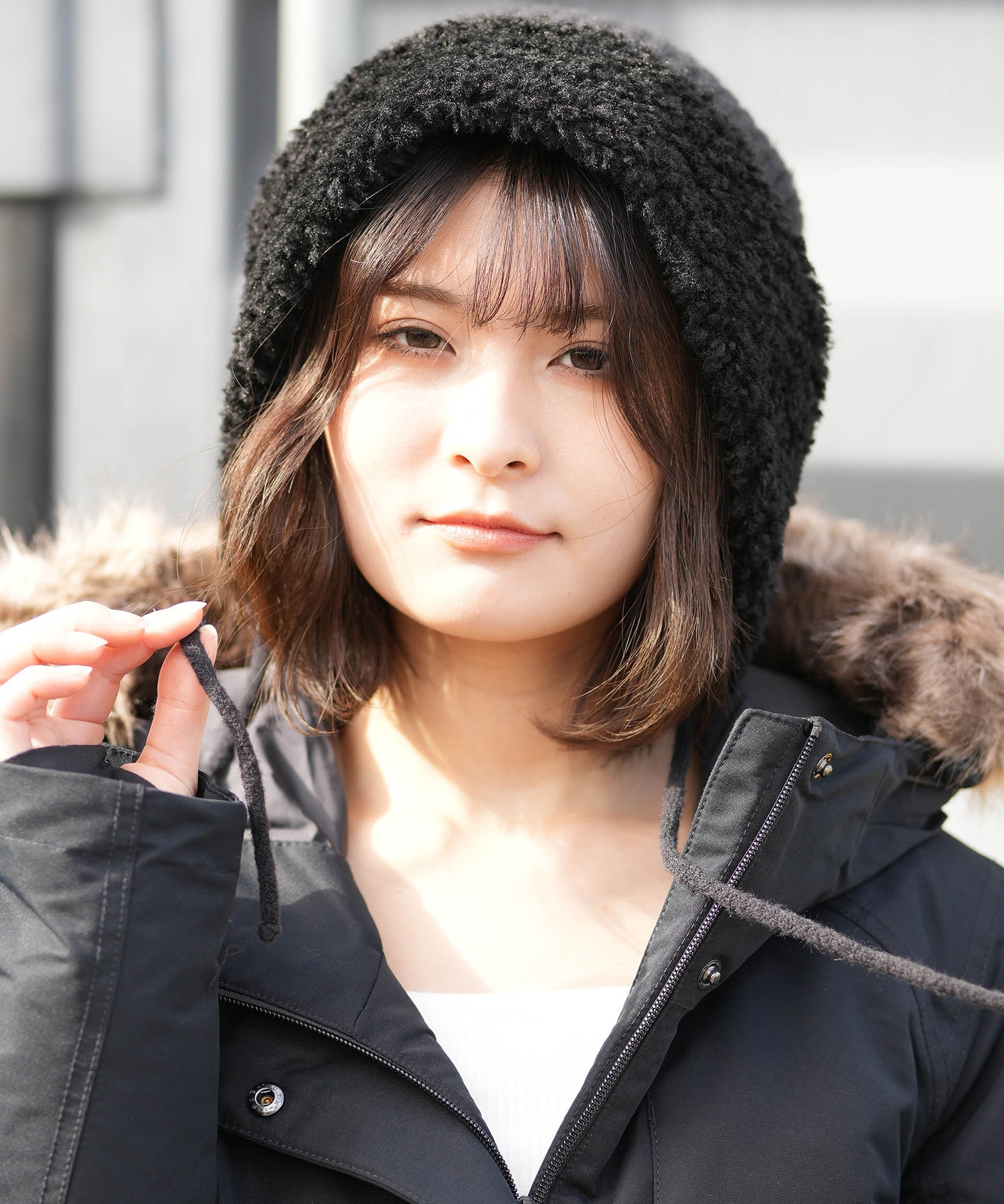 milsa ミルサ ニット帽 ビーニー ニットキャップ 防寒 シンプル