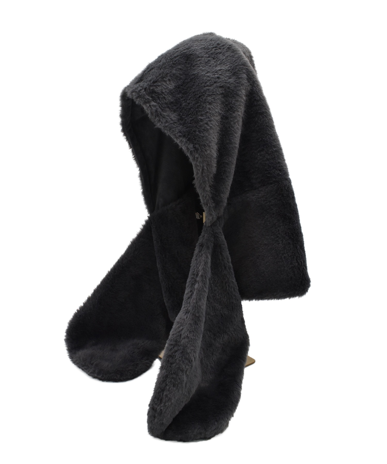 milsa ミルサ マフラー フーディ ファー FUR HOODIE 244061214 手袋