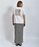 Ungrid アングリッド 水着 レディース ラッシュガード 半袖 Tシャツ バックプリント 水陸両用 UVカット 250201(WT-M)