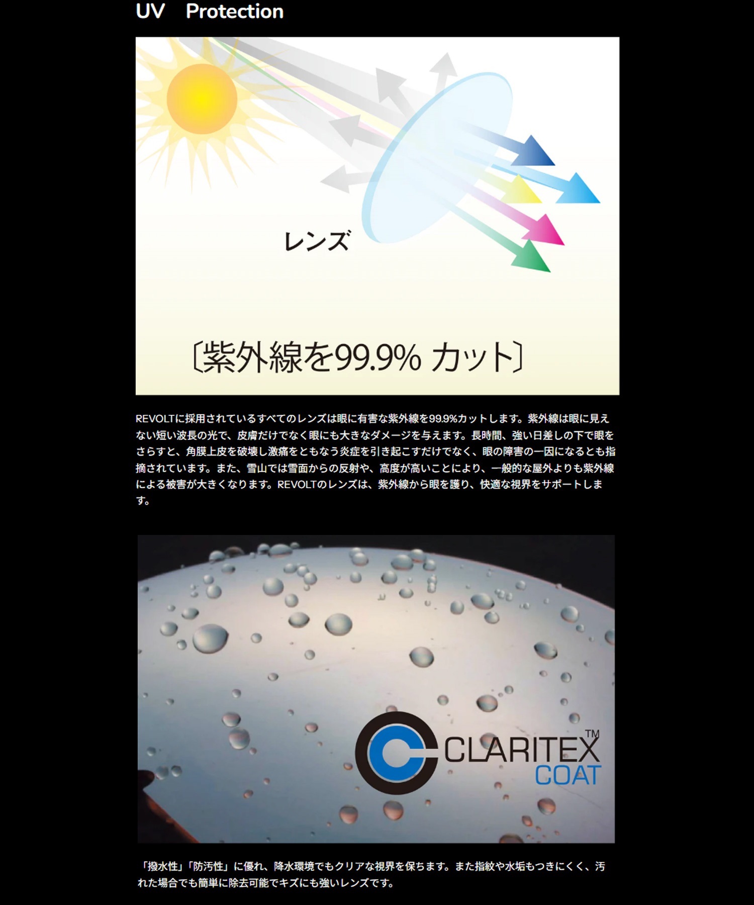 REVOLT リボルト スノーボード ゴーグル ユニセックス SUPER LIGHT