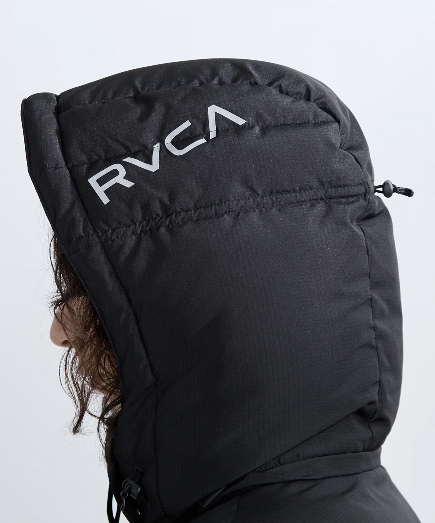 RVCA ルーカ ダウン ジャケット メンズ シンプル バックプリント 中綿 