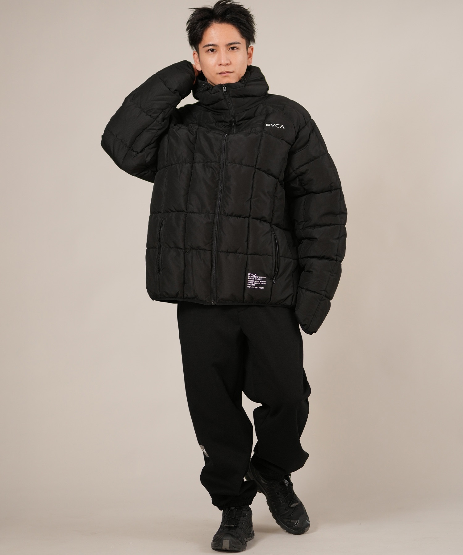 RVCA ルーカ 中綿ジャケット メンズ LIGHT PUFF MIL JKT BF042-751