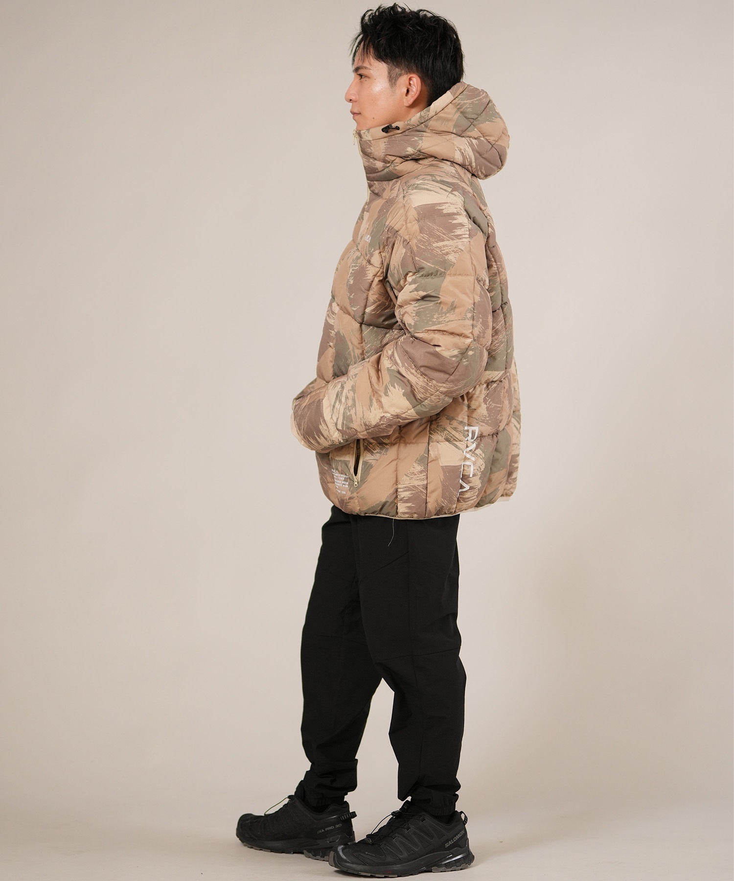 RVCA ルーカ 中綿ジャケット メンズ LIGHT PUFF MIL JKT BF042-751