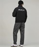 RVCA ルーカ ナイロン ジャケット メンズ シンプル ロゴ MIL NYLON JACKET BF042-755(BLK-M)