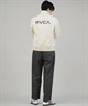 RVCA ルーカ ナイロン ジャケット メンズ シンプル ロゴ MIL NYLON JACKET BF042-755(BLK-M)