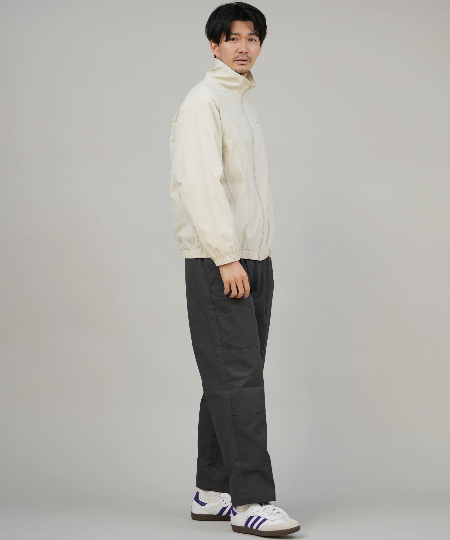 RVCA ルーカ ナイロン ジャケット メンズ シンプル ロゴ MIL NYLON JACKET BF042-755(BLK-M)