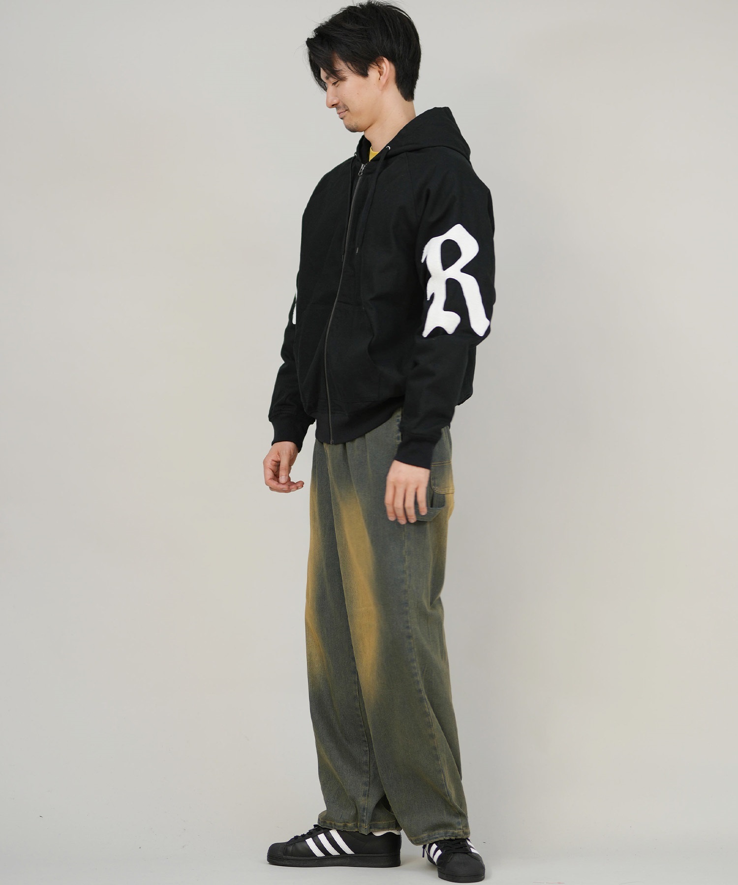 RVCA ルーカ ジャケット メンズ シンプル バックプリント ロゴ