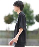 RVCA ルーカ メンズ 半袖 Tシャツ 半袖スウェットTシャツ バックプリント BF041-007(BLK-S)