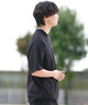 RVCA ルーカ メンズ 半袖 Tシャツ 半袖スウェットTシャツ バックプリント BF041-007(BLK-S)
