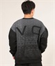 RVCA ルーカ トレーナー スウェット メンズ バックプリント FADE BACK SIDE ARCH BF042-001(BBB-S)