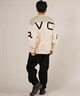 RVCA ルーカ トレーナー スウェット メンズ バックプリント FADE BACK SIDE ARCH BF042-001(BBB-S)