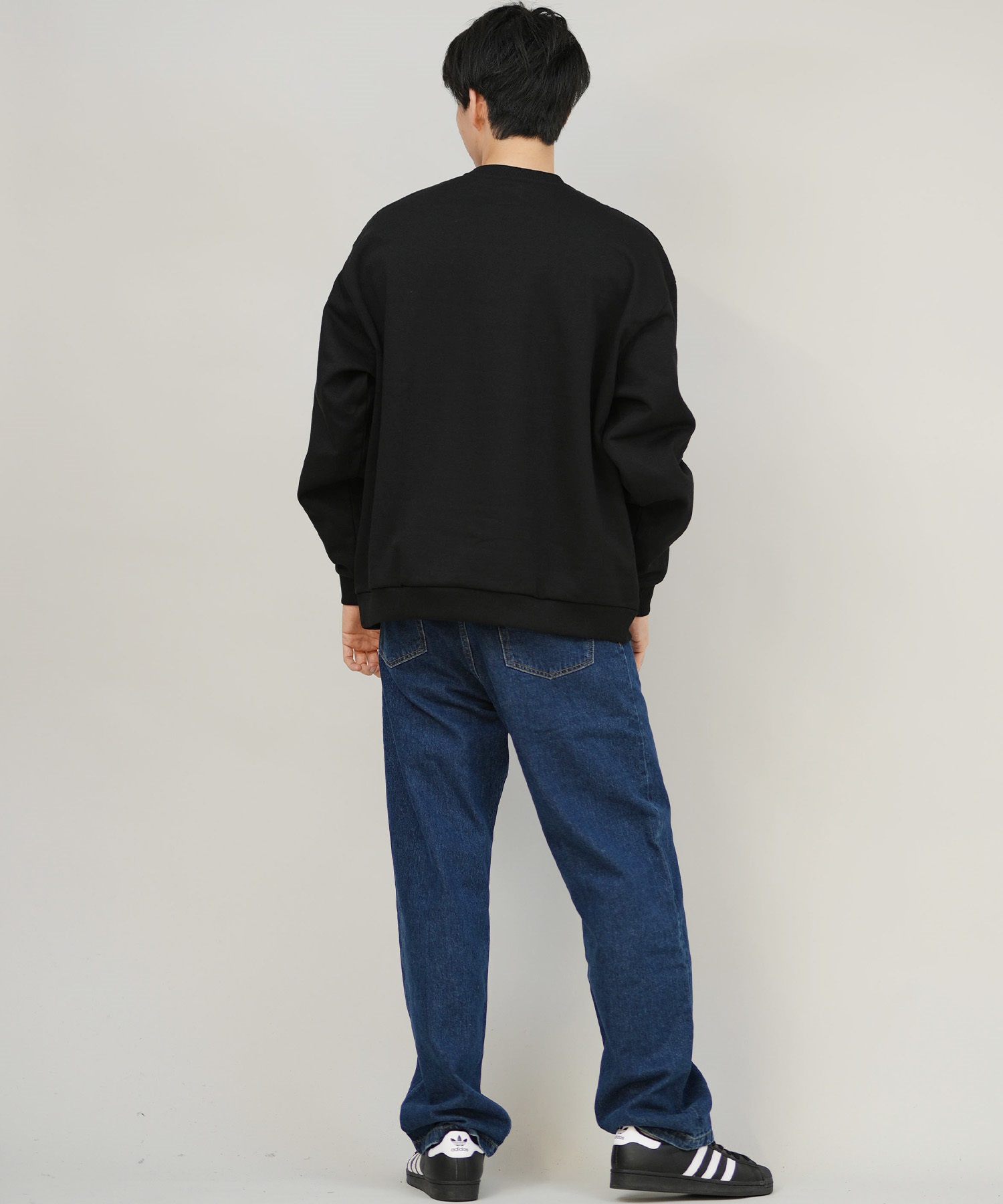 RVCA ルーカ トレーナー スウェット メンズ シンプル ロゴ BIG RVCA FADE CR BF042-002(BLK-S)