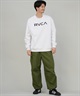 RVCA ルーカ トレーナー スウェット メンズ シンプル ロゴ BIG RVCA FADE CR BF042-002(BLK-S)