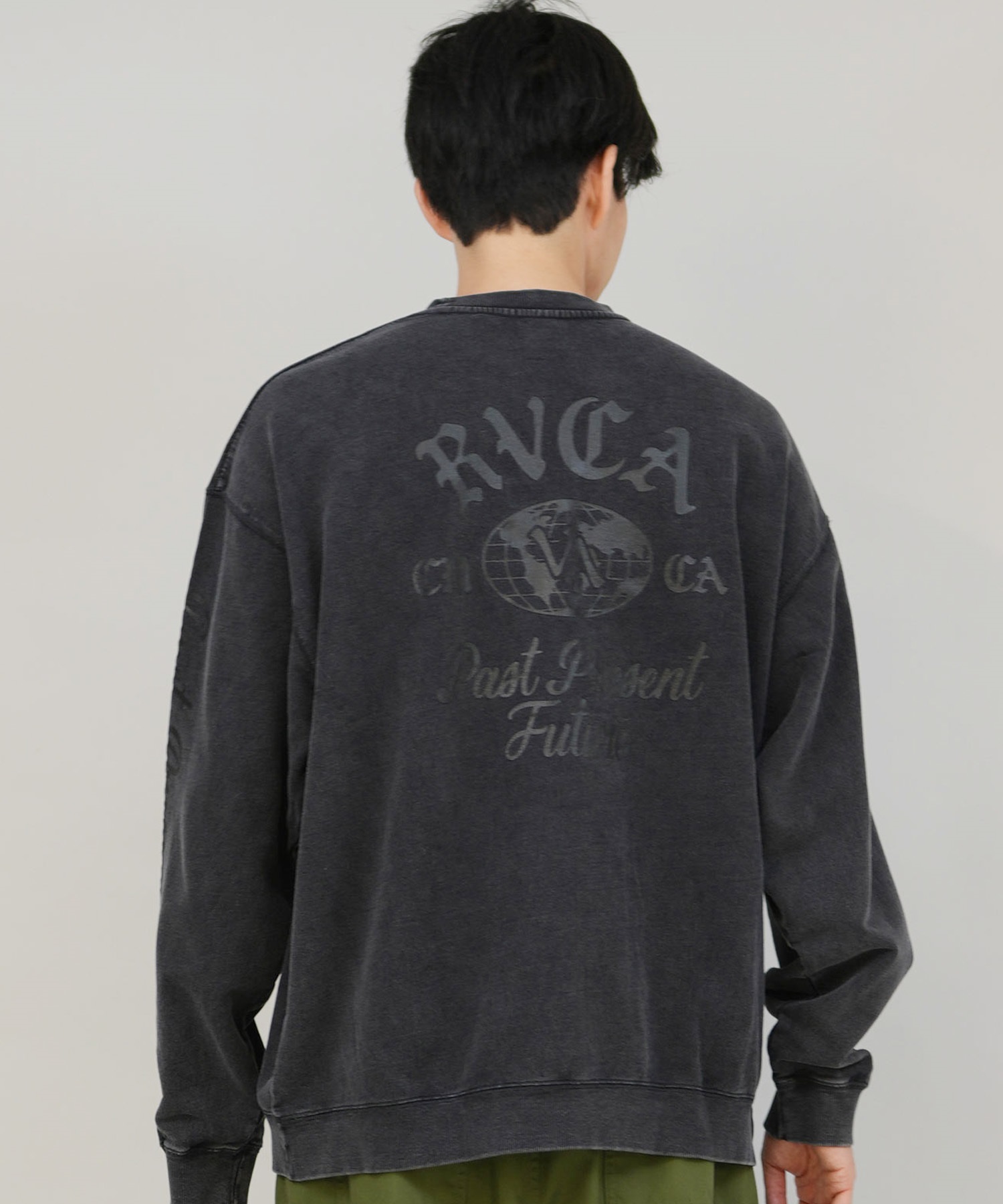 RVCA ルーカ トレーナー スウェット メンズ VA WORLD WIDE CR BF042
