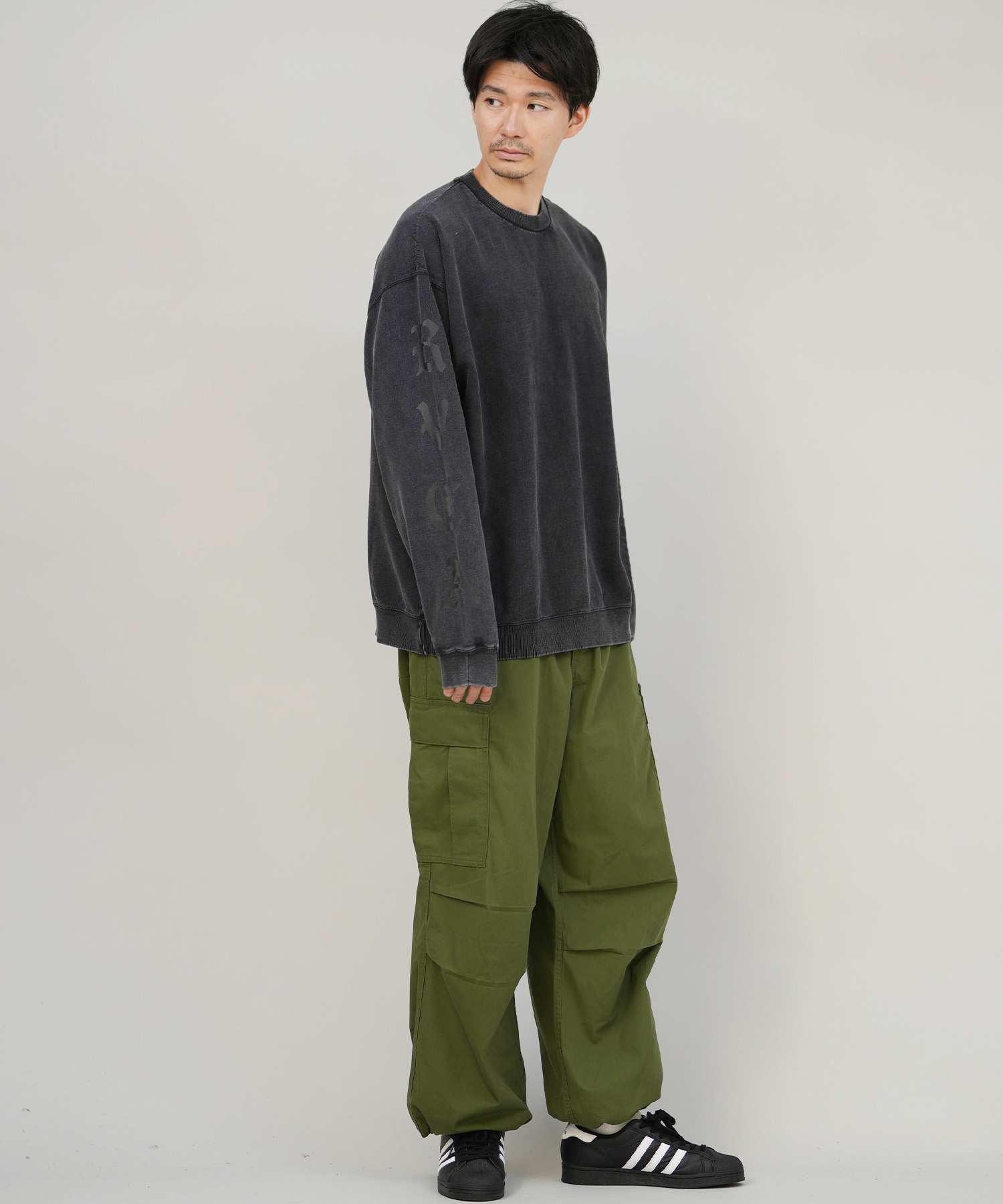 ルー RVCA ルーカ ロングパンツ ロンパン メンズ スウェットパンツ ロゴ