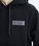 RVCA ルーカ プルオーバー パーカー メンズ バックプリント 裏起毛 THREE BOX RVCA HD BF042-011(BLK-S)