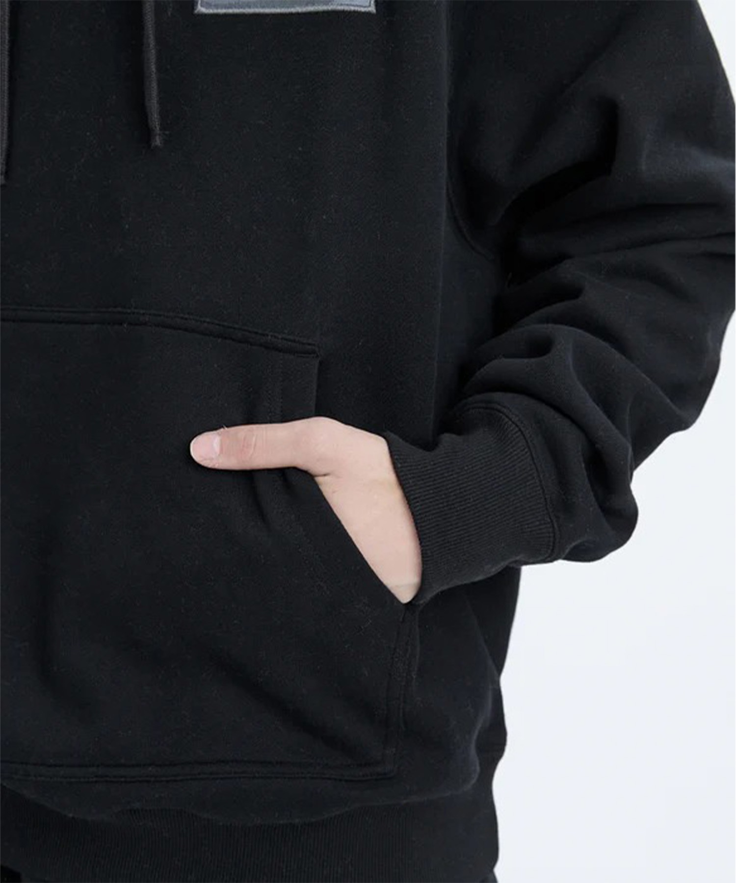 RVCA ルーカ プルオーバー パーカー メンズ バックプリント 裏起毛 THREE BOX RVCA HD BF042-011(BLK-S)