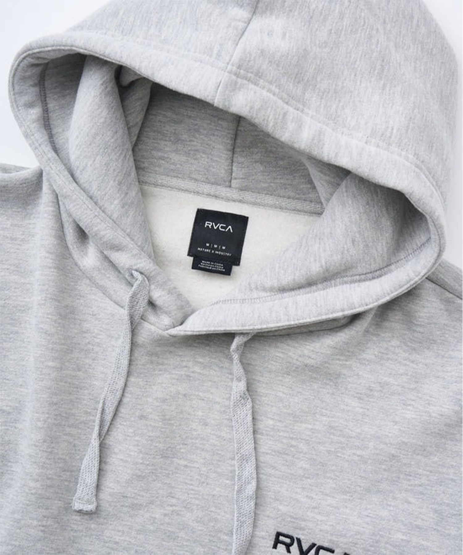 RVCA ルーカ プルオーバー パーカー メンズ バックプリント 裏起毛 BACK SIDE ARCH RVCA HD BF042-015(BLK-S)