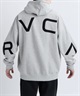RVCA ルーカ プルオーバー パーカー メンズ バックプリント 裏起毛 BACK SIDE ARCH RVCA HD BF042-015(BLK-S)
