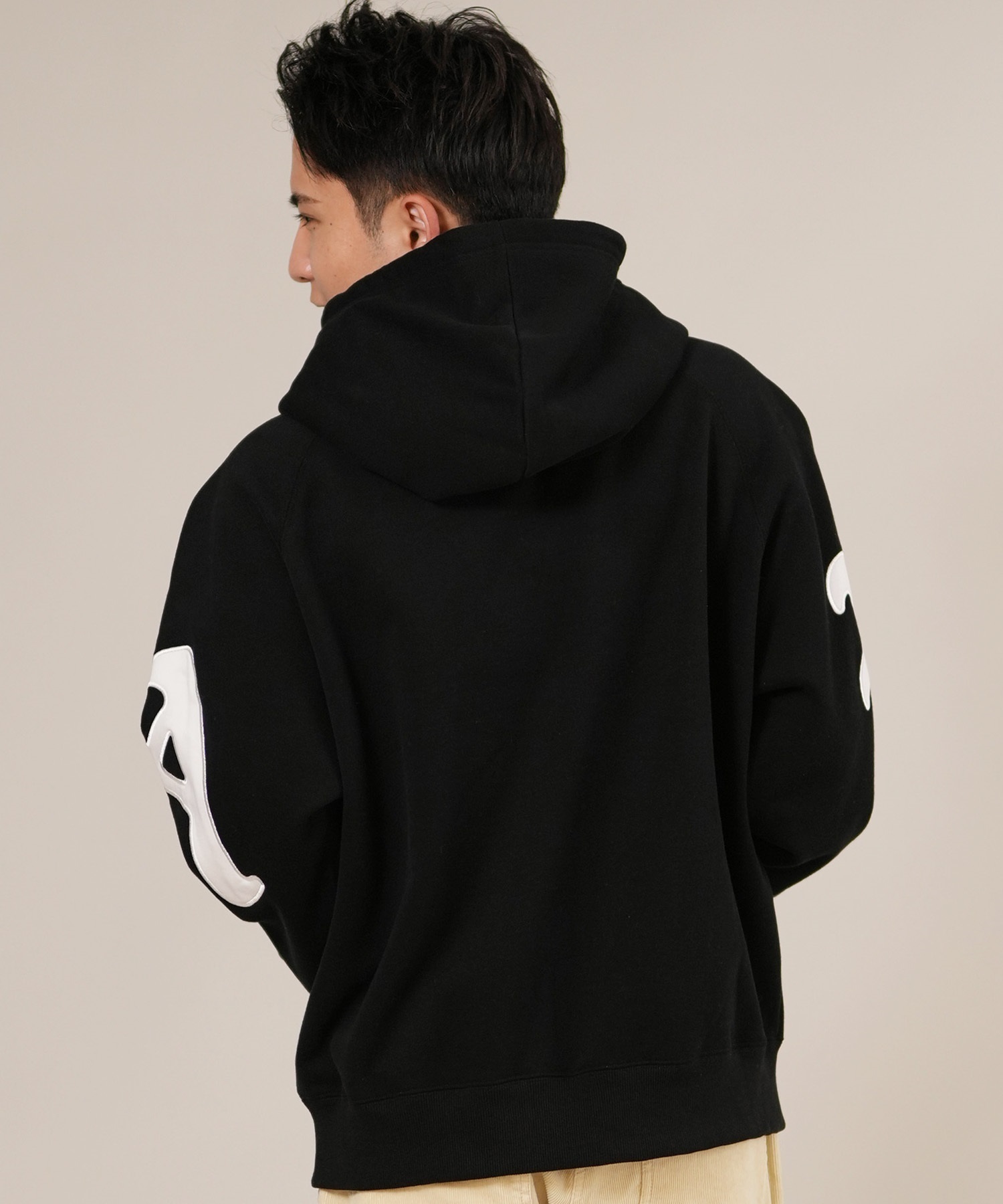 RVCA ルーカ ジップアップ パーカー メンズ 裏起毛 ロゴ WORLD WIDE ZIP HD BF042-020(ANW-S)