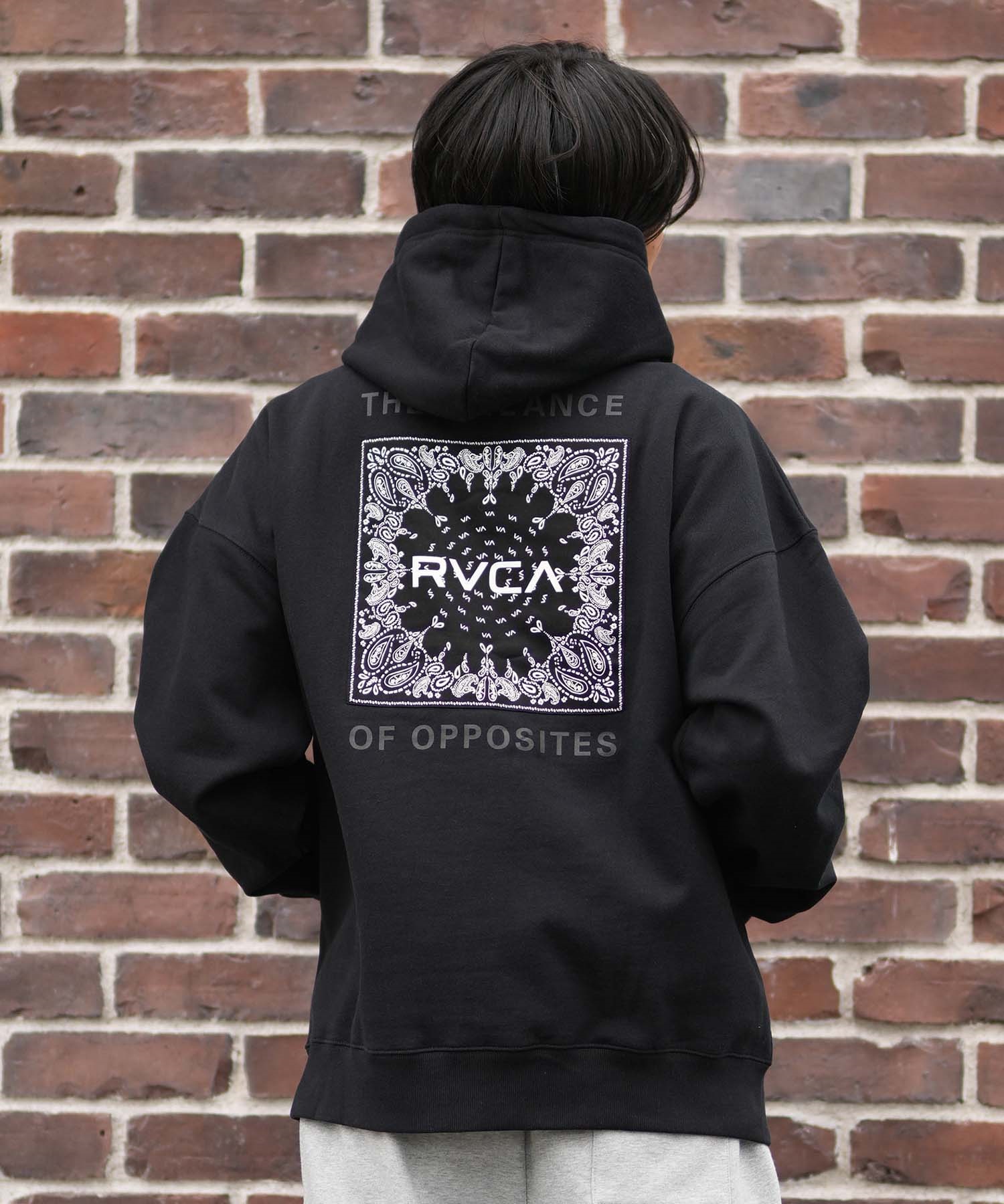 RVCA ルーカ プルオーバー パーカー メンズ バックプリント BANDANA