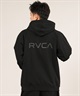 RVCA ルーカ プルオーバー パーカー メンズ スウェット フーディー ロゴ バックプリント 裏毛 セットアップ対応 BF042-P03(BLB-S)