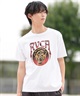 RVCA ルーカ 半袖 Tシャツ メンズ フロントプリント RAWR SS BF041-251(WHT-S)