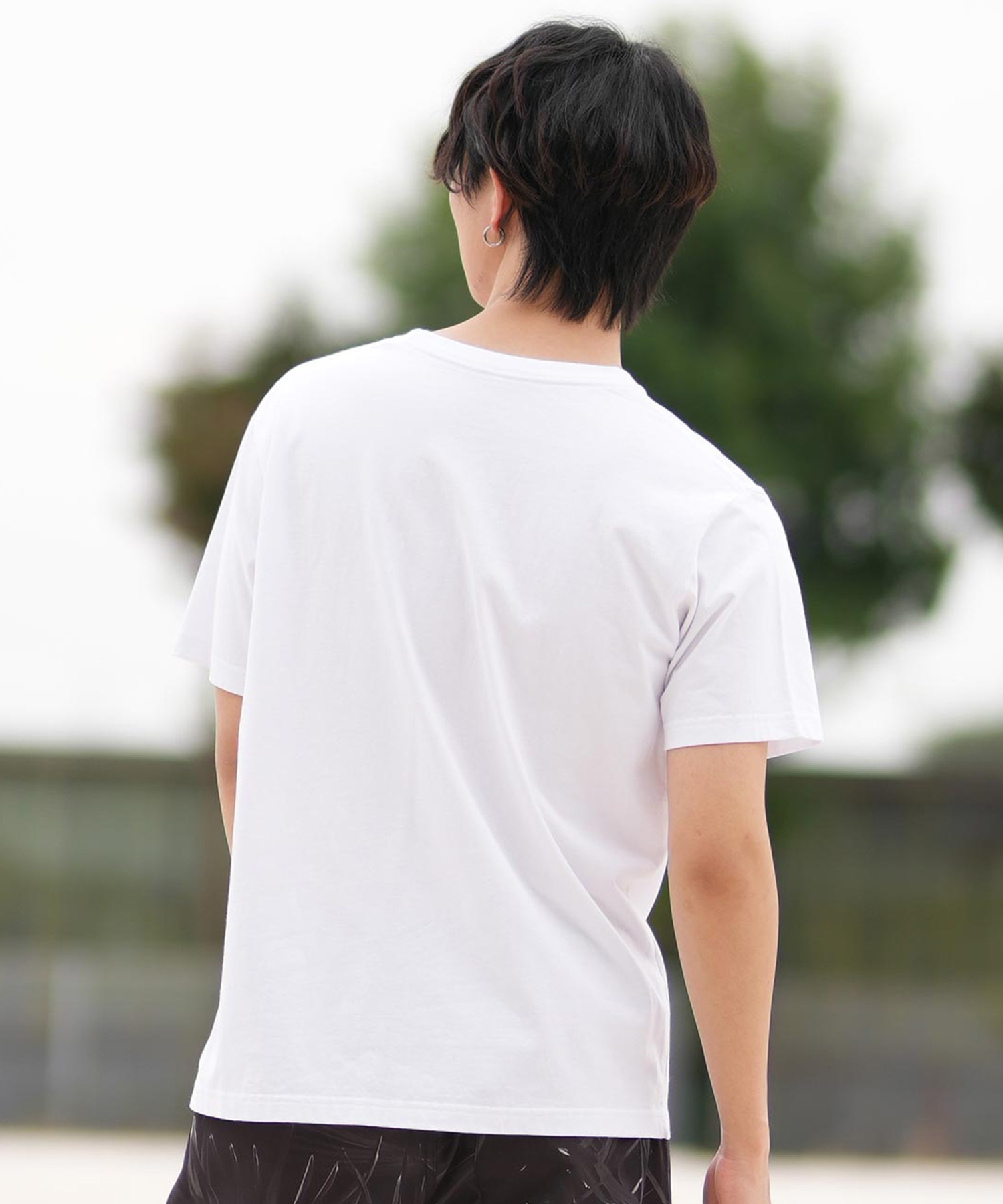 RVCA ルーカ 半袖 Tシャツ メンズ フロントプリント RAWR SS BF041-251(WHT-S)