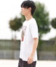 RVCA ルーカ 半袖 Tシャツ メンズ フロントプリント RAWR SS BF041-251(WHT-S)