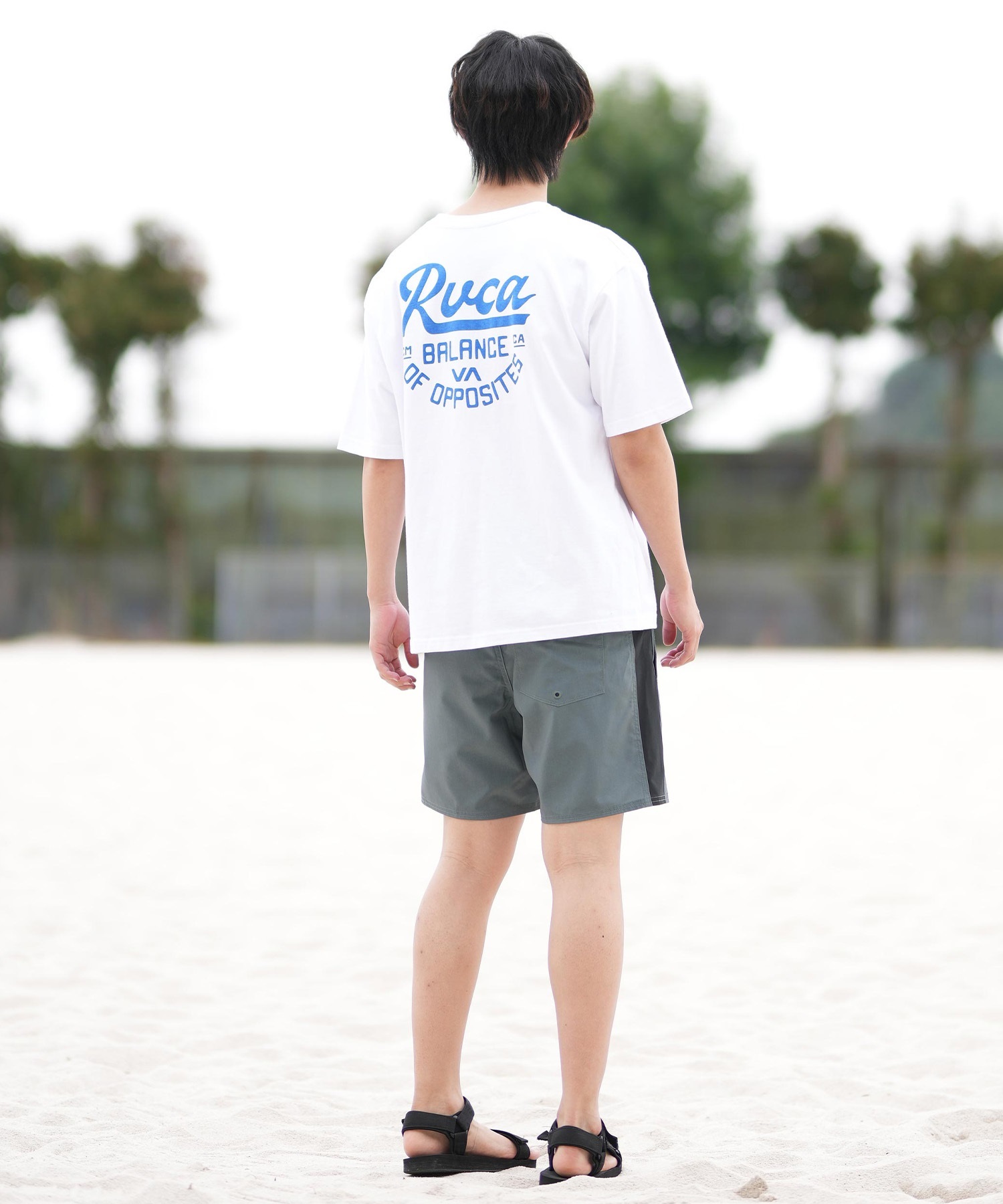 RVCA ルーカ 半袖 Tシャツ メンズ バックプリント BF041-254