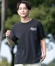 RVCA ルーカ 半袖 Tシャツ メンズ バックプリント RANCH SCRIPT SS BF041-256(WHT-S)