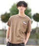 RVCA ルーカ 半袖 Tシャツ メンズ バックプリント RANCH SCRIPT SS BF041-256(WHT-S)
